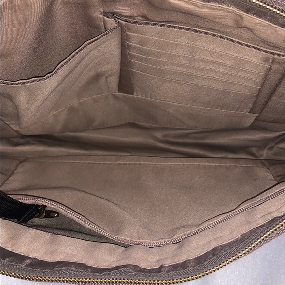 Travelon anti theft crossbody purse brown - Picture 4 of 8